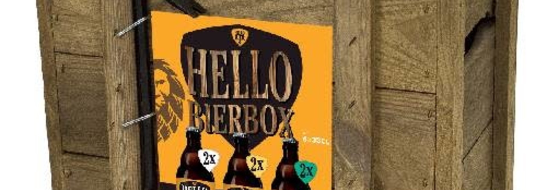 Hellobier Krat 6x 33 cl met breekijzer