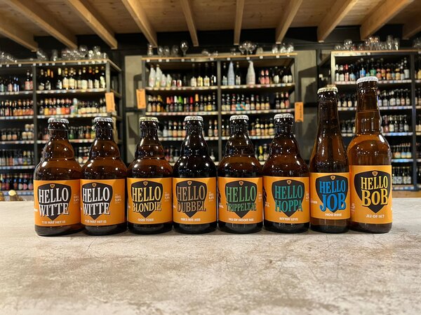 Hellobier Bierpakket met bierproeverij 12 bieren van Hellobier