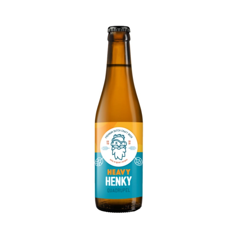 Henky Bier Henky Bier Heavy Henky 33cl 9,5% Henky Bier Henky Bier Heavy Henky 33cl 9,5%