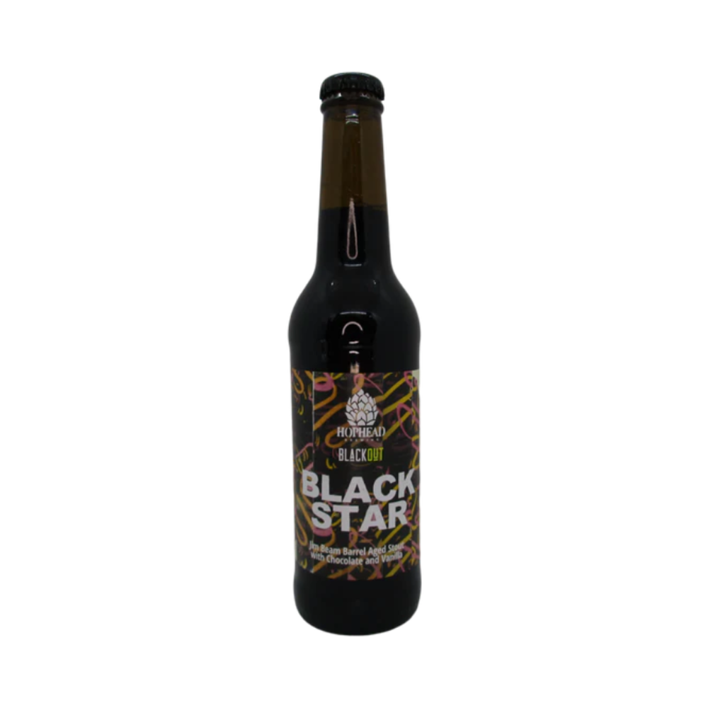 Hophead Hophead Brewing / Blackout Brewing Black Star - Jim Beam BA 33cl 9% Hophead Hophead Brewing / Blackout Brewing Black Star - Jim Beam BA 33cl 9%