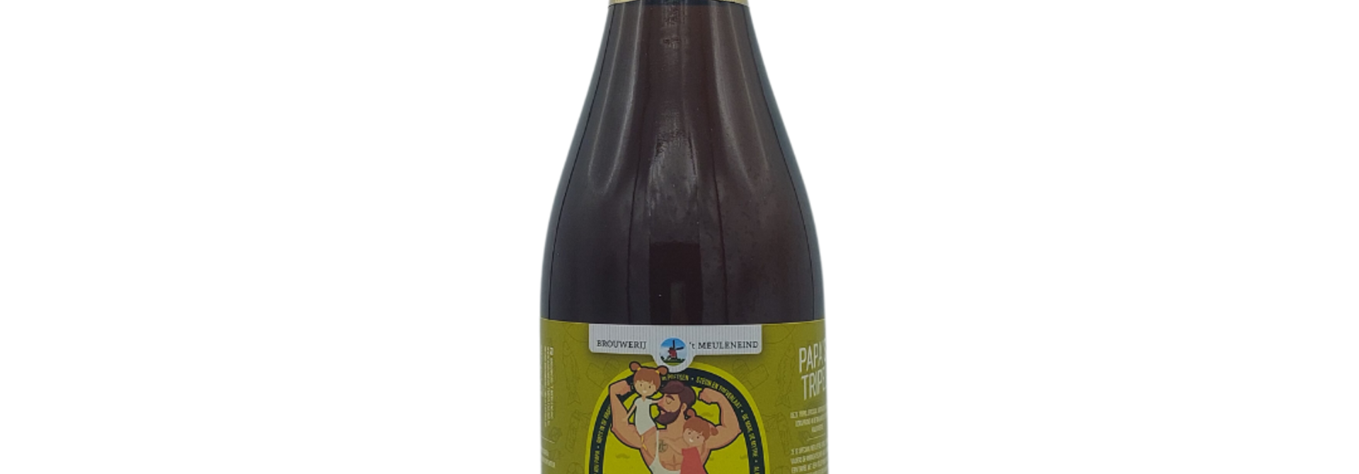 Brouwerij 't Meuleneind Papa's Tripel 75cl 8,6%