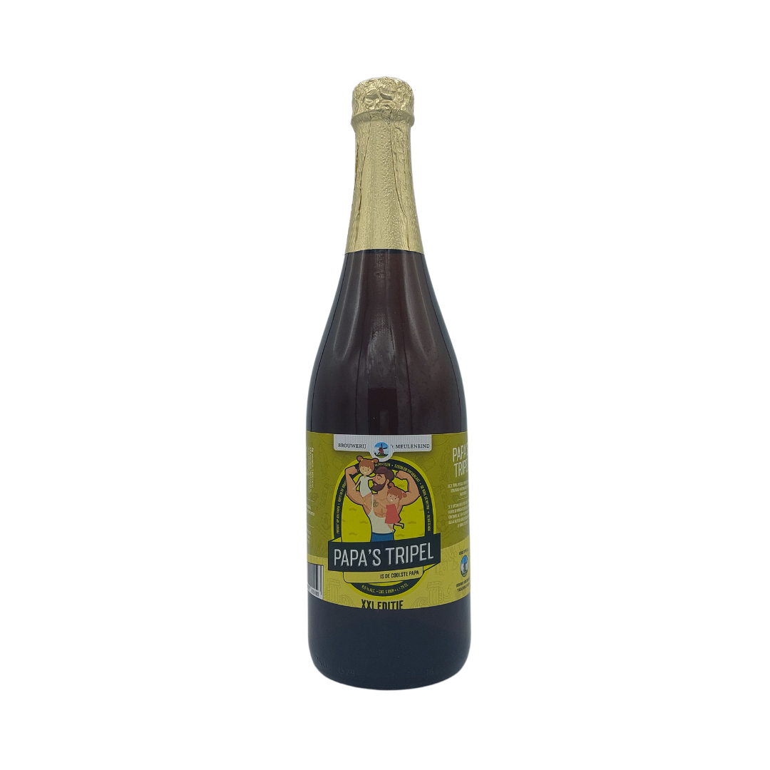 't Meuleneind Brouwerij 't Meuleneind Papa's Tripel 75cl