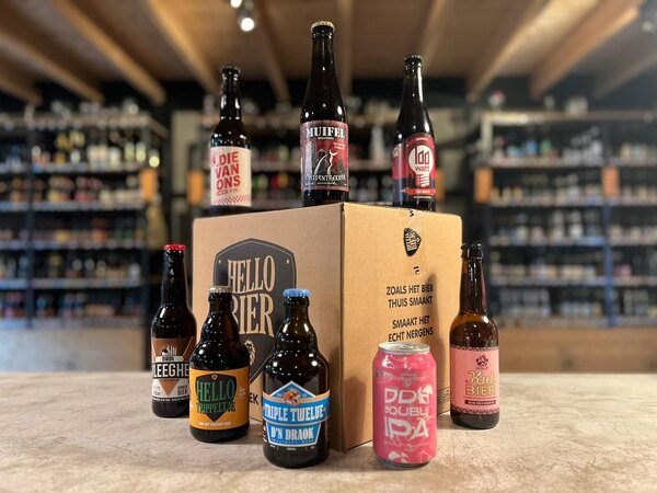 Hellobier Brabants bierpakket 12 bieren