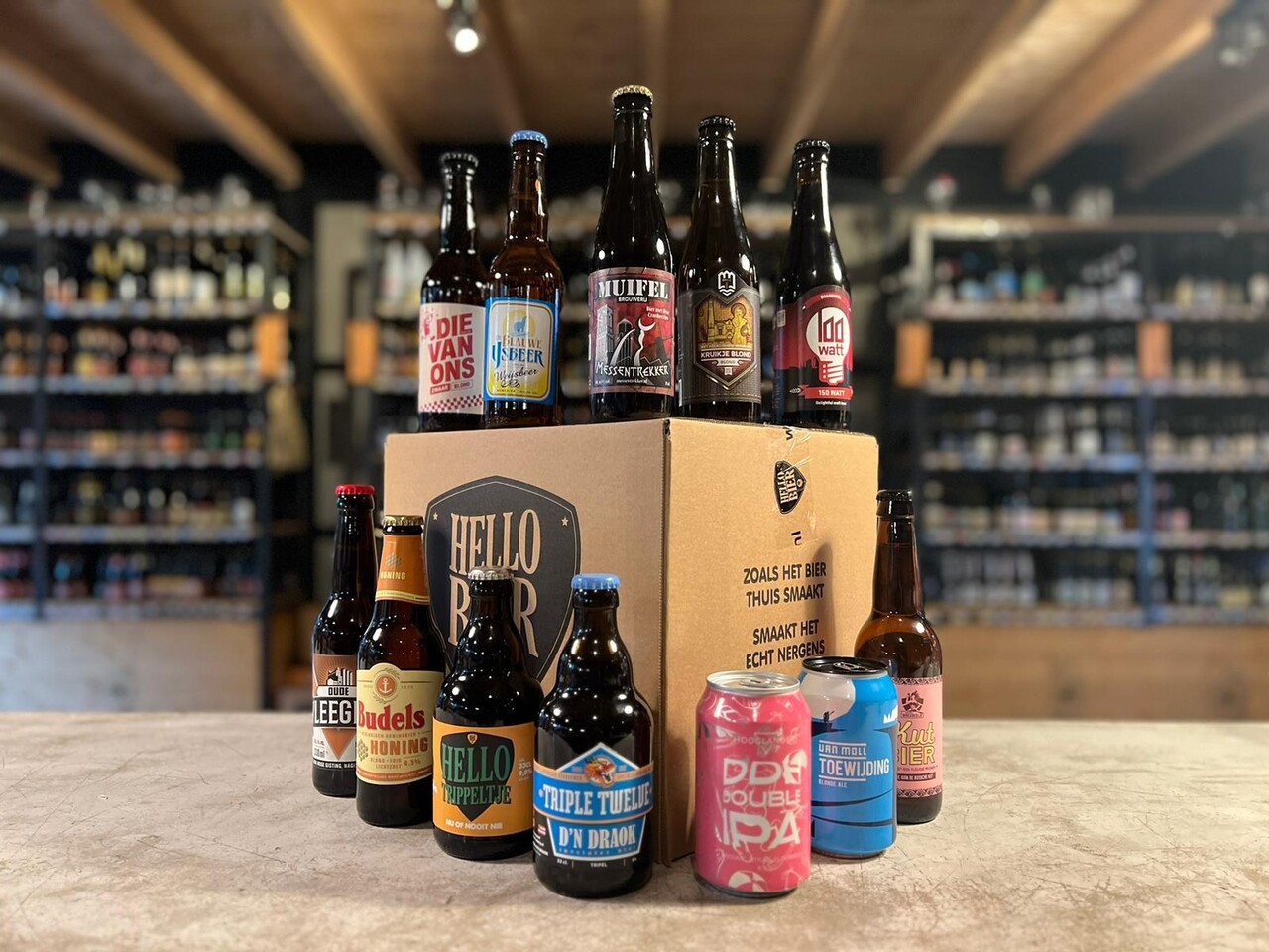 Hellobier Brabants bierpakket 12 bieren
