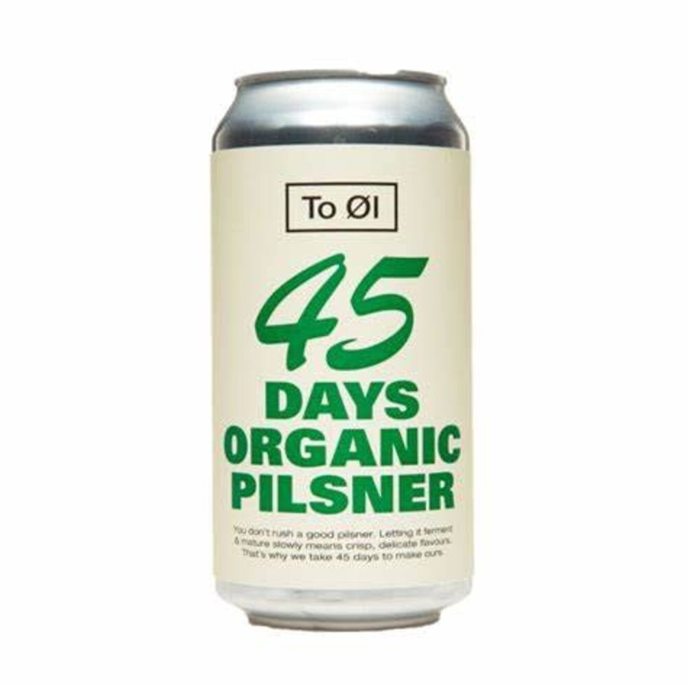 To Ol To Ol 45 Days Organic Pilsner 33cl 4,5% To Ol To Ol 45 Days Organic Pilsner 33cl 4,5%