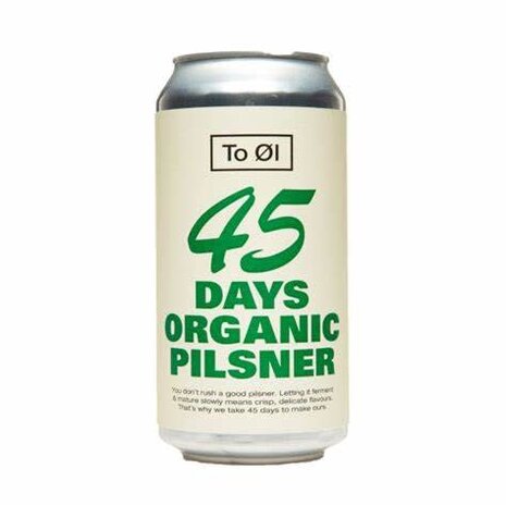 To Ol To Ol 45 Days Organic Pilsner 33cl 4,5% To Ol To Ol 45 Days Organic Pilsner 33cl 4,5%
