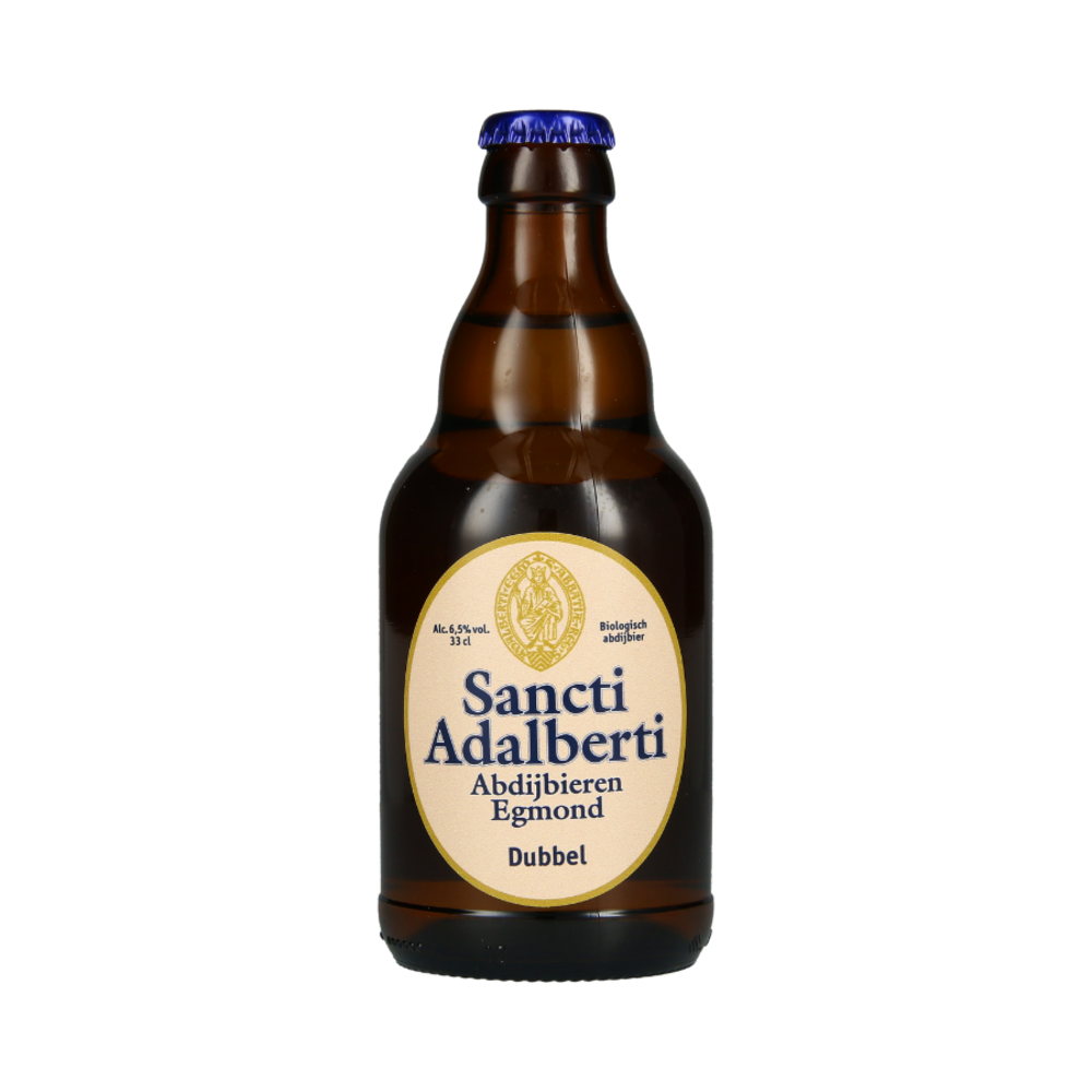 Brouwerij Egmond Brouwerij Egmond   Sancti Adalberti Egmondse Dubbel 33cl  6,5% Brouwerij Egmond Brouwerij Egmond   Sancti Adalberti Egmondse Dubbel 33cl  6,5%