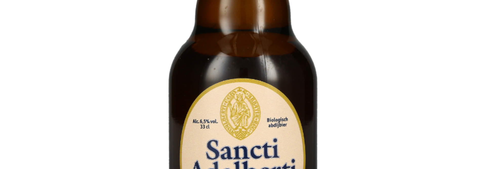 Brouwerij Egmond   Sancti Adalberti Egmondse Dubbel 33cl  6,5%