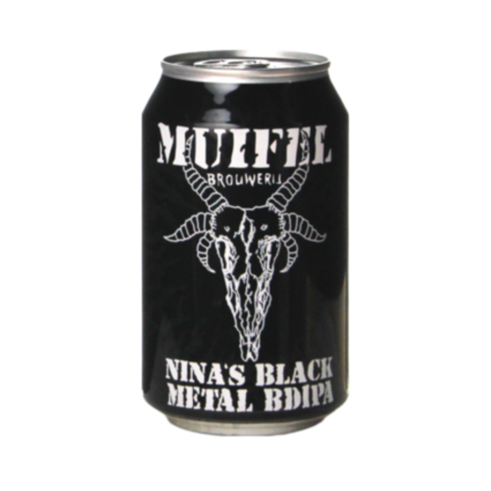 Muifel Muifel Nina's Black Metal BDIPA 33cl  8,5% Muifel Muifel Nina's Black Metal BDIPA 33cl  8,5%