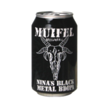Muifel Nina's Black Metal BDIPA 33cl Muifel Nina's Black Metal BDIPA 33cl