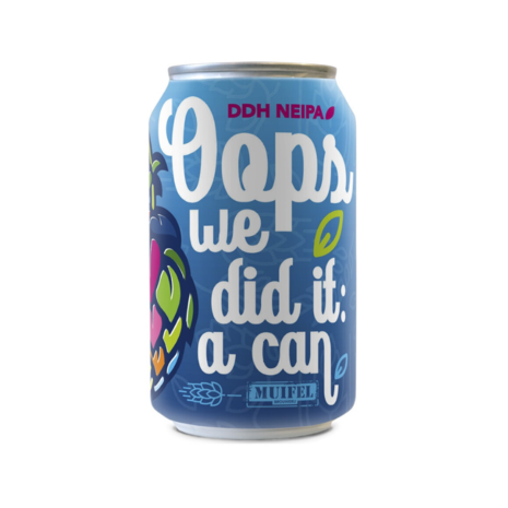 Muifel Muifel Oops We Did It A Can 33cl 7% Muifel Muifel Oops We Did It A Can 33cl 7%