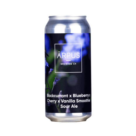 Arpus Arpus Blackcurrant x Blueberry x Cherry x Vanilla Smoothie Sour Ale 5% Arpus Arpus Blackcurrant x Blueberry x Cherry x Vanilla Smoothie Sour Ale 5%