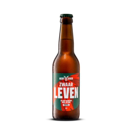 Hert Bier Hert Bier Zwaar Leven 33cl 7,7% Hert Bier Hert Bier Zwaar Leven 33cl 7,7%