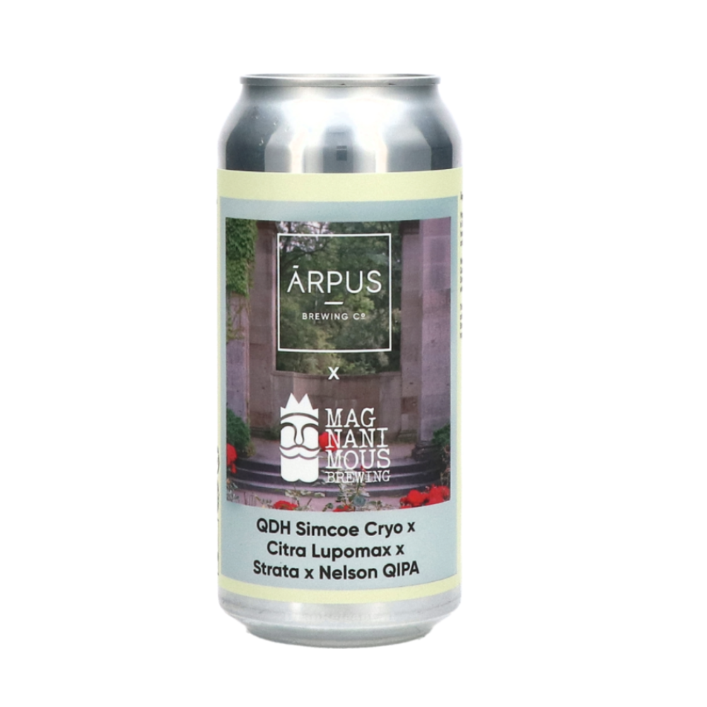 Arpus Arpus Magnanimous QDH Simcoe Cryo x Citra Lupomax x Strata X Nelson QIPA 44cl 11,5%