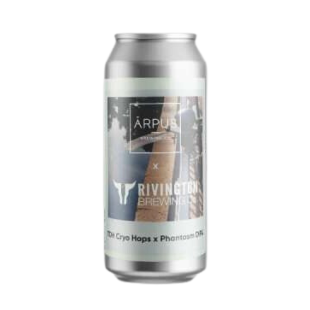 Arpus Arpus x Rivington Brewing Co TDH Cryo Hops x Phantasm DIPA 44cl 8% Arpus Arpus x Rivington Brewing Co TDH Cryo Hops x Phantasm DIPA 44cl 8%