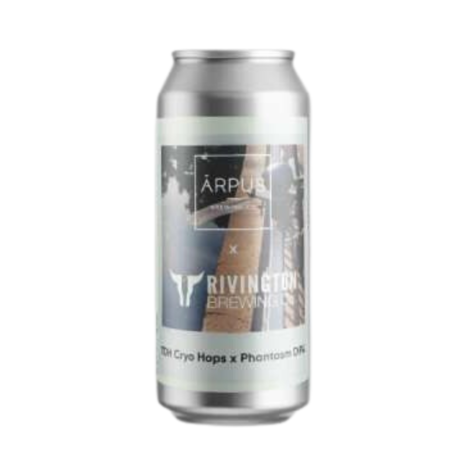 Arpus Arpus x Rivington Brewing Co TDH Cryo Hops x Phantasm DIPA 44cl 8% Arpus Arpus x Rivington Brewing Co TDH Cryo Hops x Phantasm DIPA 44cl 8%