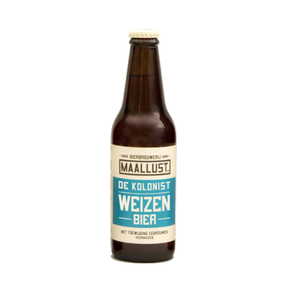 Maallust Maallust De Kolonist Weizen 30CL 5% Maallust Maallust De Kolonist Weizen 30CL 5%