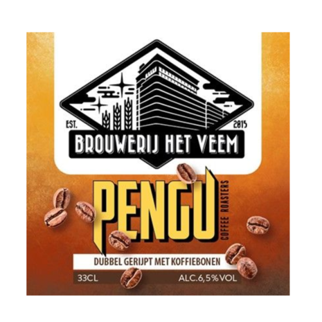 Brouwerij Het Veem Veem Pengu Dubbel 33CL 6,5% Brouwerij Het Veem Veem Pengu Dubbel 33CL 6,5%