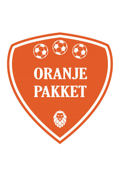 Oranje bierpakket