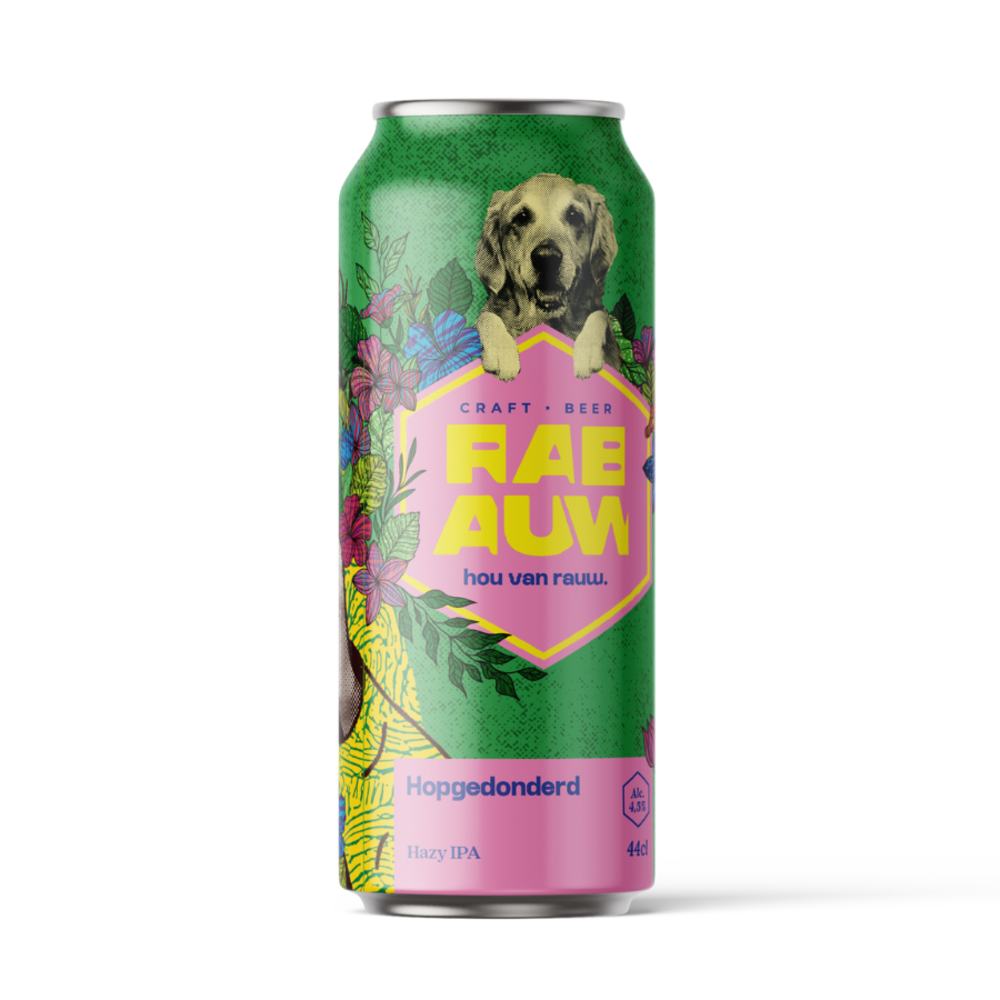 Rabauw Rabauw Hopgedonderd 44cl 4,5% Rabauw Rabauw Hopgedonderd 44cl 4,5%