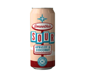 Kees Smoothie Sour Apricot & Coconut 44cl Kees Smoothie Sour Apricot & Coconut 44cl