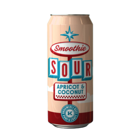 Kees Kees Smoothie Sour Apricot & Coconut 44cl 4,9%