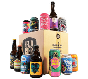 Hellobier Bierpakket IPA Nederland 8 of 12 bieren Hellobier Bierpakket IPA Nederland 8 of 12 bieren