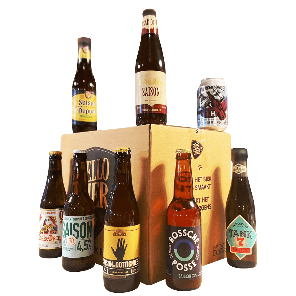 Hellobier Bierpakket Saison 8 of 12 bieren