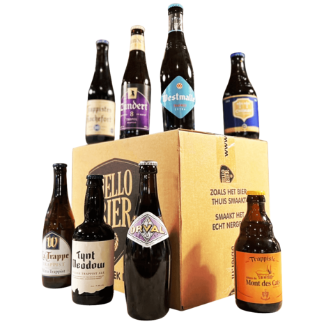 Hellobier Trappisten bierpakket 12 verschillende bieren