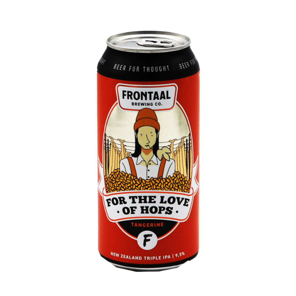 Frontaal Frontaal For the Love of Hops Tangerine 44cl 9,5% Frontaal Frontaal For the Love of Hops Tangerine 44cl 9,5%