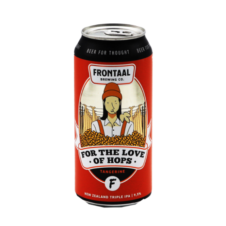 Frontaal Frontaal For the Love of Hops Tangerine 44cl 9,5% Frontaal Frontaal For the Love of Hops Tangerine 44cl 9,5%