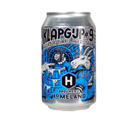 Homeland Klapgijp #9 Bourbon BA Ijsbock 33cl Homeland Klapgijp #9 Bourbon BA Ijsbock 33cl