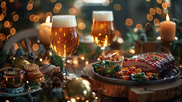 Bier tijdens het Kerstdiner: Perfecte pairings voor een feestelijk festijn Bier tijdens het Kerstdiner: Perfecte pairings voor een feestelijk festijn