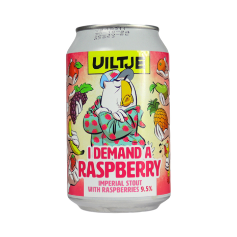 Uiltje Uiltje I Demand a Raspberry 33cl 9,5% Uiltje Uiltje I Demand a Raspberry 33cl 9,5%