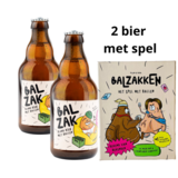 Balzakken Balzakken spel met 2x 33cl Balzak Balzakken Balzakken spel met 2x 33cl Balzak
