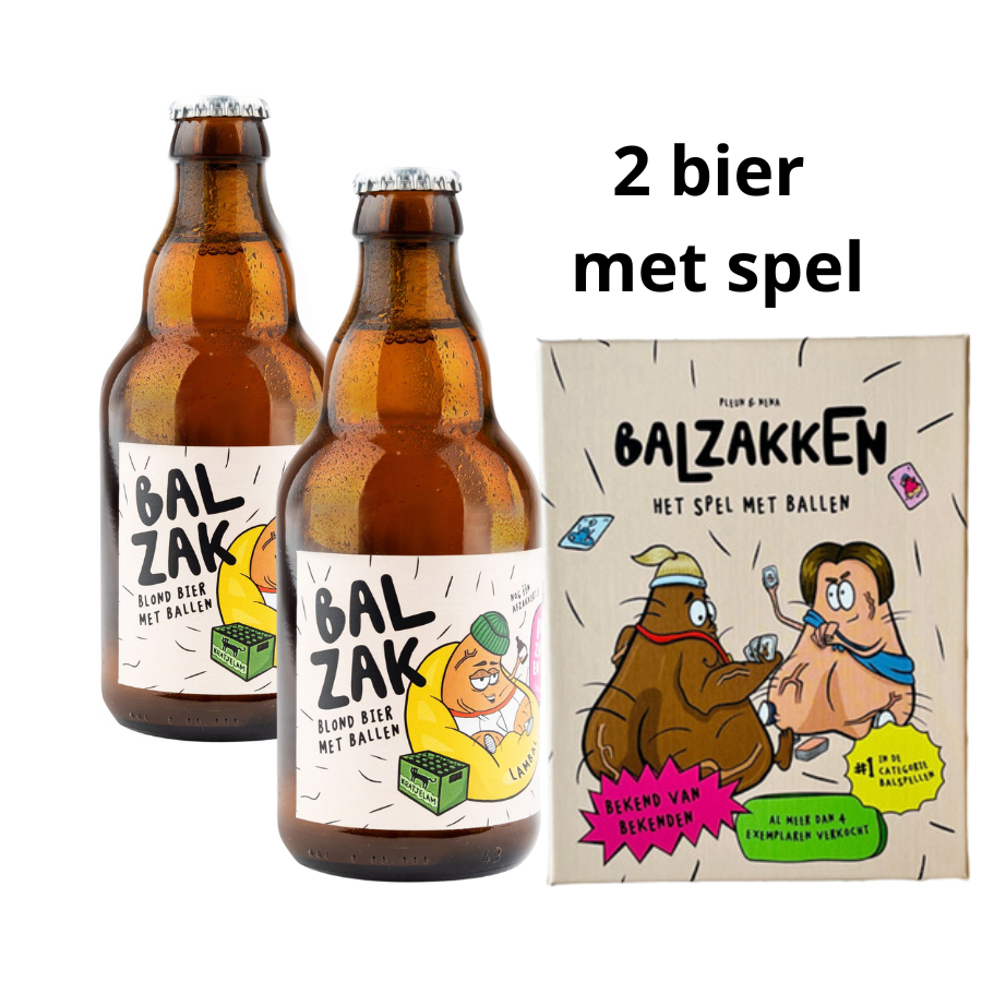Balzakken Balzakken spel met 2x 33cl Balzak