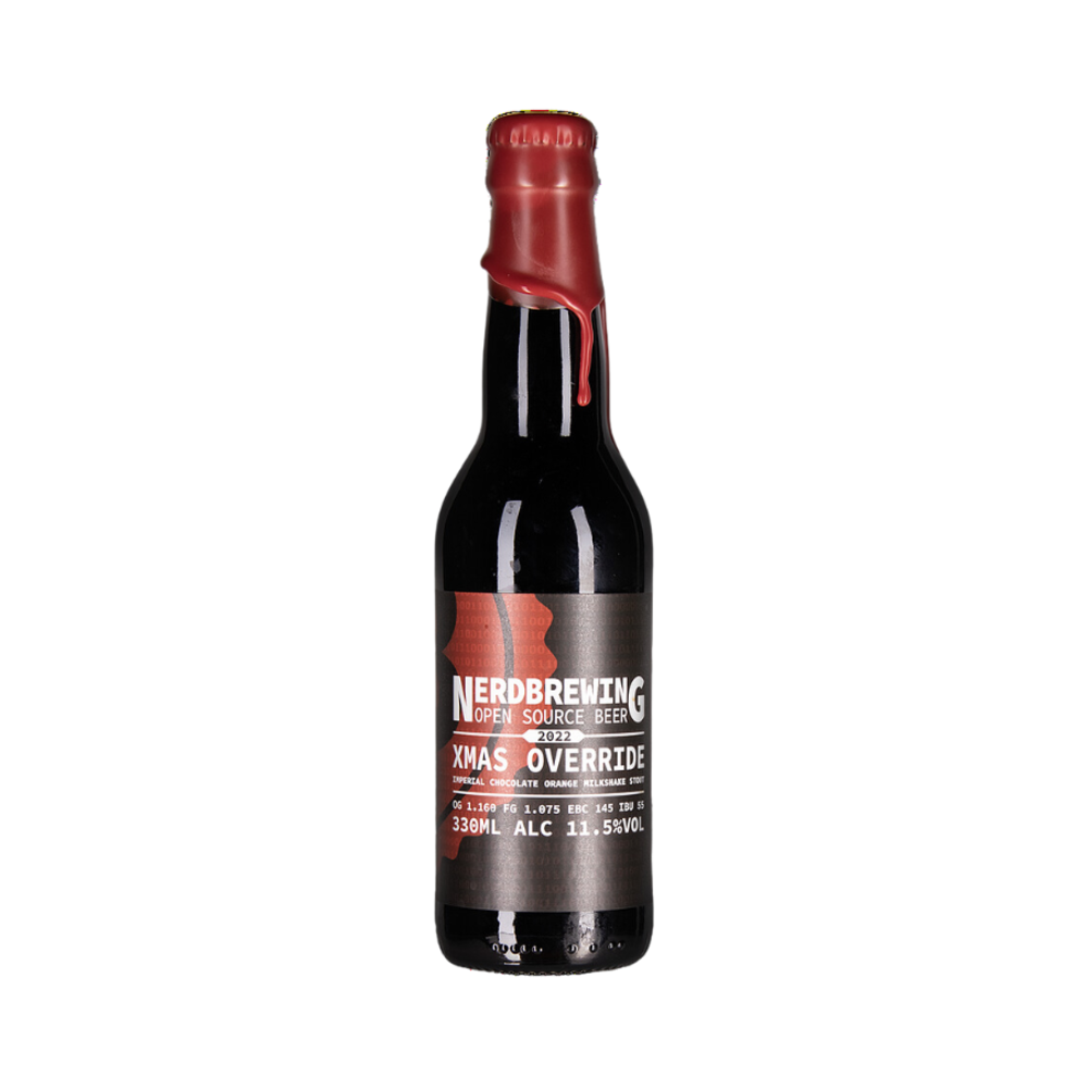 Nerdbrewing Nerdbrewing X-Mas Override 2022 33cl 11,5% Nerdbrewing Nerdbrewing X-Mas Override 2022 33cl 11,5%