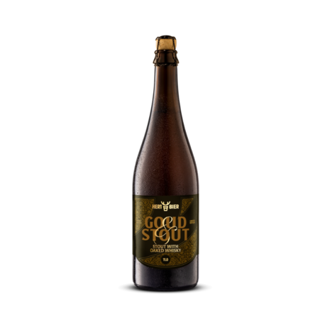 Hert Bier Hert Bier Goud & Stout 75cl 11% Hert Bier Hert Bier Goud & Stout 75cl 11%