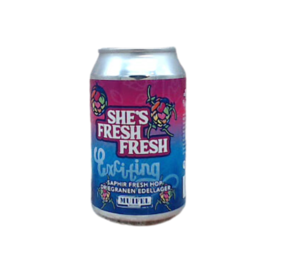 Muifel She's Fresh Fresh Exciting Edellager 33cl Muifel She's Fresh Fresh Exciting Edellager 33cl