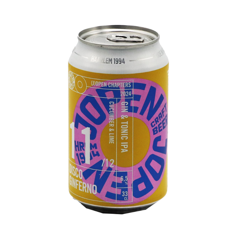 Jopen Jopen Chapter 11/12 Disco Ginferno 33cl 6,5% Jopen Jopen Chapter 11/12 Disco Ginferno 33cl 6,5%