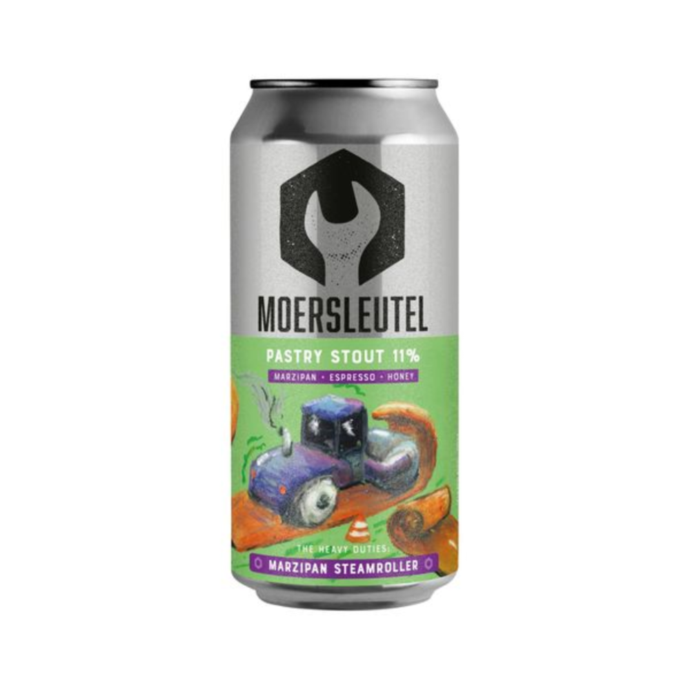 Moersleutel Moersleutel Marzipan Steamroller 44cl 11% Moersleutel Moersleutel Marzipan Steamroller 44cl 11%