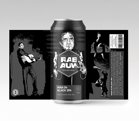Rabauw Rabauw Man in Black IPA 44cl 7,8% Rabauw Rabauw Man in Black IPA 44cl 7,8%