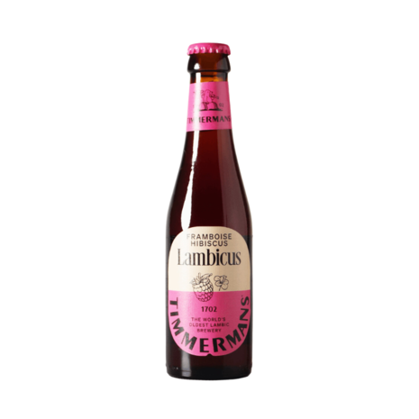 Timmermans Lambicus Fraise/Hibiscus 25cl 4% Timmermans Lambicus Fraise/Hibiscus 25cl 4%