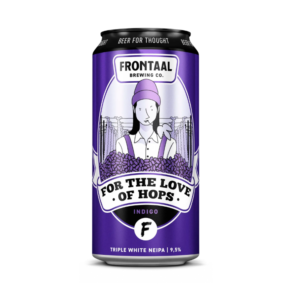 Frontaal Frontaal For The Love Of Hops 'Indigo 44cl 8,5% Frontaal Frontaal For The Love Of Hops 'Indigo 44cl 8,5%