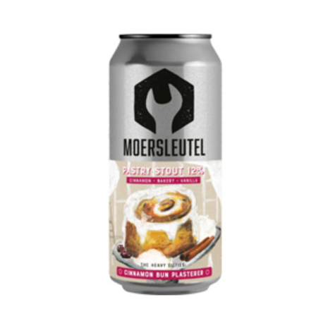 Moersleutel Moersleutel Cinnnamon Bun Plasterer 44cl 12% Moersleutel Moersleutel Cinnnamon Bun Plasterer 44cl 12%