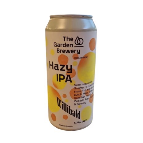 The Garden Brewery The Garden Brewery Hazy Ipa Willibald Collab 44cl 5,7% The Garden Brewery The Garden Brewery Hazy Ipa Willibald Collab 44cl 5,7%