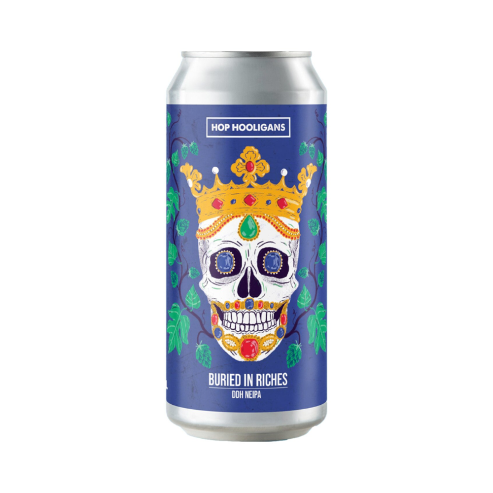 Hop Hooligans Hop Hooligans Buried In Riches 50cl 6% Hop Hooligans Hop Hooligans Buried In Riches 50cl 6%