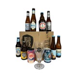 Hellobier Wit en Weizen bierpakket 10 bieren + bierglas Hellobier Wit en Weizen bierpakket 10 bieren + bierglas