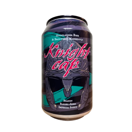 Hooglander Hooglander/Mannenpap Knightcap BA 33cl 11,1%