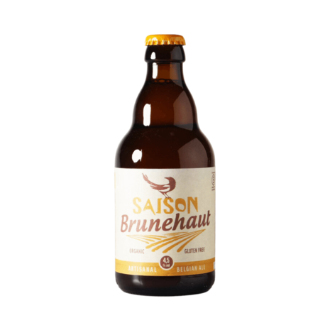 Brunehaut Brunehaut Saison Glutenvrij Bio 33cl 6,5% Brunehaut Brunehaut Saison Glutenvrij Bio 33cl 6,5%
